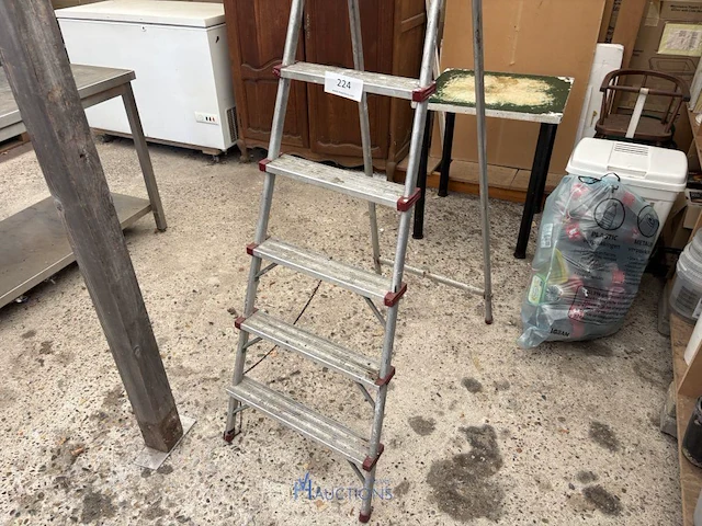 Aluminium trapladder - afbeelding 3 van  3