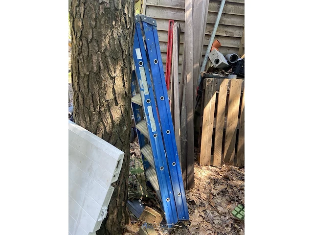 Aluminium trapladder - afbeelding 1 van  1