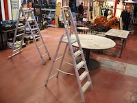 Aluminium trapladder - afbeelding 1 van  2
