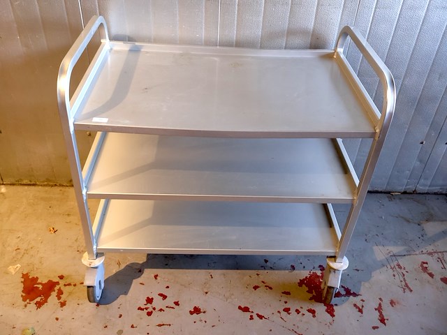 Aluminium trolley - afbeelding 2 van  3