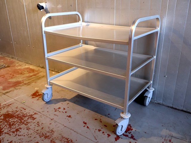 Aluminium trolley - afbeelding 3 van  3