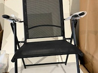 Aluminium tuinstoel opvouwbaar - afbeelding 3 van  3