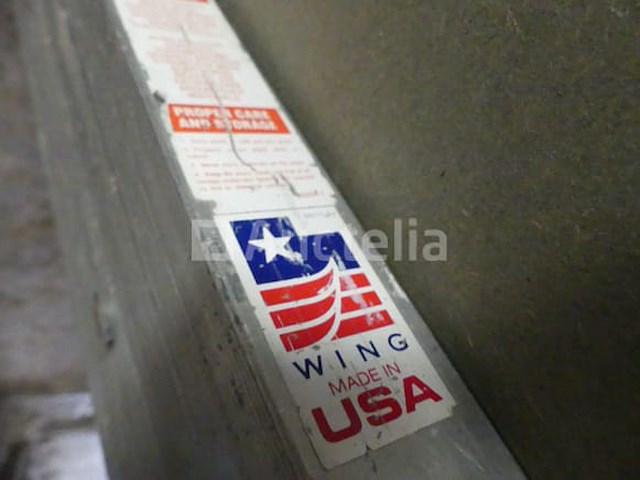 Aluminium uitschuifbare loopbrug van de vleugel - afbeelding 5 van  6