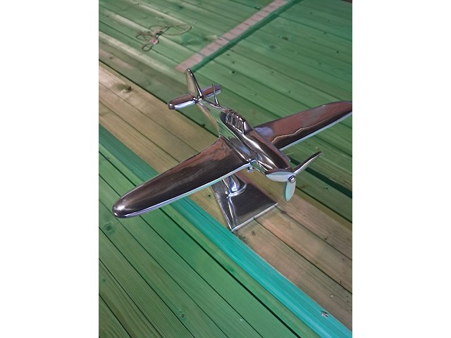 Aluminium vliegtuig hurricane - afbeelding 1 van  5