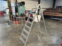 Aluminium vouwladder van het merk perfecty