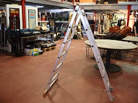 Aluminium vouwladder - afbeelding 1 van  2