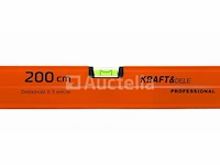 Aluminium waterpas 200 cm kraft&dele - afbeelding 3 van  3