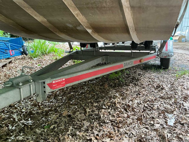 Aluminiumjon jon 662 alu boot op trailer damco - afbeelding 6 van  16