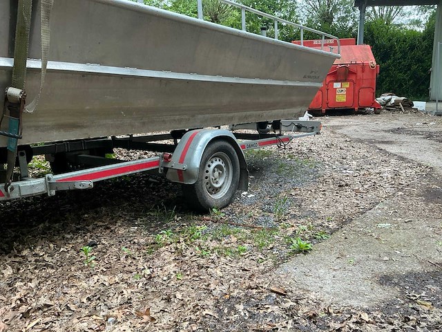Aluminiumjon jon 662 alu boot op trailer damco - afbeelding 7 van  16