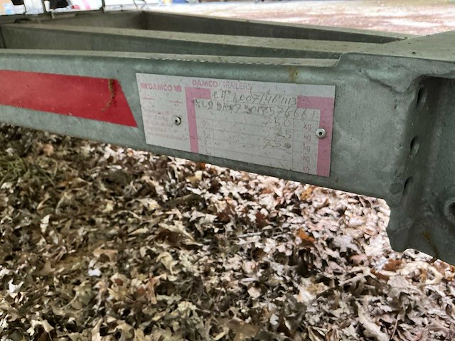 Aluminiumjon jon 662 alu boot op trailer damco - afbeelding 8 van  16