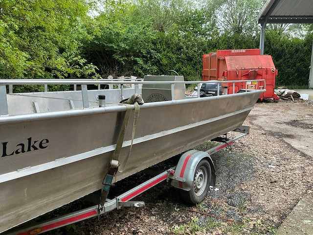Aluminiumjon jon 662 alu boot op trailer damco - afbeelding 11 van  16