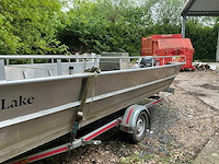 Aluminiumjon jon 662 alu boot op trailer damco - afbeelding 11 van  16