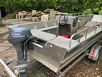 Aluminiumjon jon 662 alu boot op trailer damco - afbeelding 14 van  16