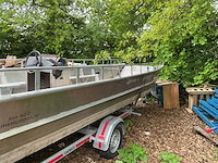 Aluminiumjon jon 662 alu boot op trailer damco - afbeelding 15 van  16
