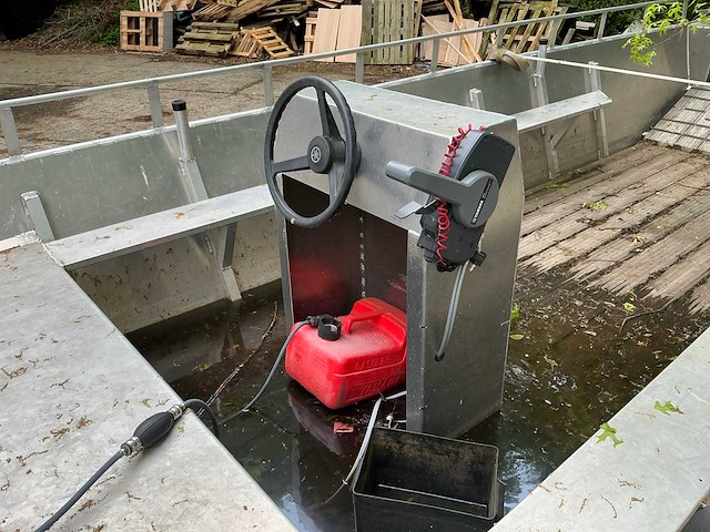 Aluminiumjon jon 662 alu boot op trailer damco - afbeelding 16 van  16