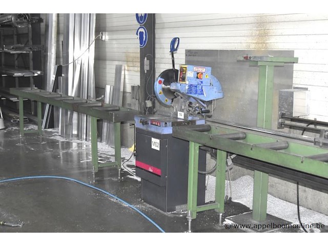 Aluminiumzaagmachine mep cobra 350, vv aanvoer en afvoer, werking niet gekend - afbeelding 1 van  4