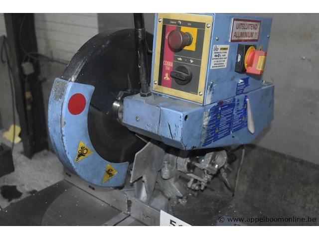 Aluminiumzaagmachine mep cobra 350, vv aanvoer en afvoer, werking niet gekend - afbeelding 3 van  4
