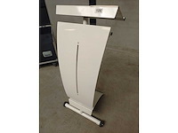 Alura - white - lectern / speakerdesk white - afbeelding 2 van  5