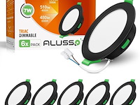Alusso led-inbouwspot (6 stuks) - afbeelding 1 van  6