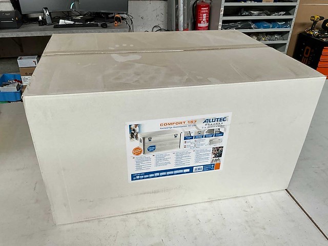 Alutec comfort aluminium opbergbox 157 liter - afbeelding 2 van  3