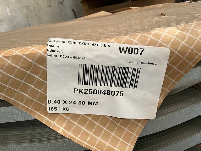 Aluzinc dx51d az150 n a coil (16x) - afbeelding 4 van  4