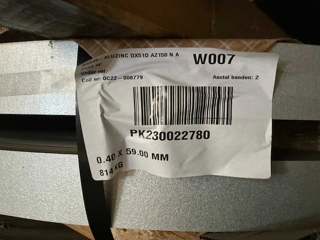 Aluzinc dx51d az150 na coil (14x) - afbeelding 2 van  7