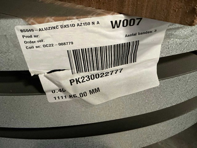 Aluzinc dx51d az150 na coil (29x) - afbeelding 7 van  8