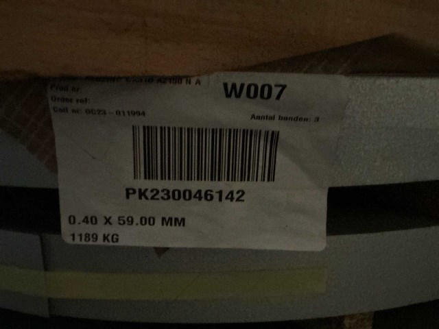 Aluzinc dx51d az150 na coil (3x) - afbeelding 4 van  4