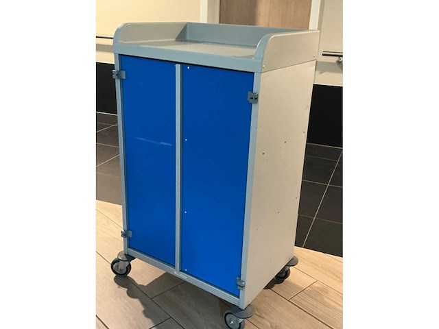 Alvi clean kc3950/2 linnen-/distributiewagen (3x) - afbeelding 1 van  3