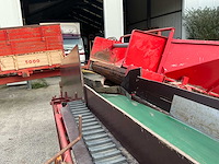 Amac stortbunker met transportband en sorteertafel - afbeelding 11 van  22