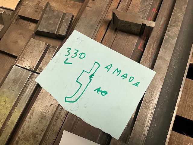 Amada snijmesset voor plaatschaar - afbeelding 4 van  4