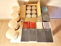 Amadeus - cilinder en lange - voorraden kaars (15x)