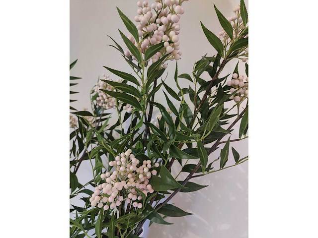 Amadeus - staand - decoratieve vazen met kunstplanten (2x) - afbeelding 4 van  6