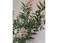 Amadeus - staand - decoratieve vazen met kunstplanten (2x) - afbeelding 4 van  6