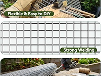 Amagabeli kippengaas (1,2m x 15m) - afbeelding 4 van  5