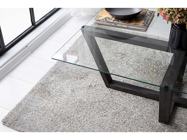 Amalfi salontafel | gehard glas | antraciet - afbeelding 4 van  7