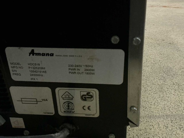 Amanda hdc518 magnetron - afbeelding 2 van  2