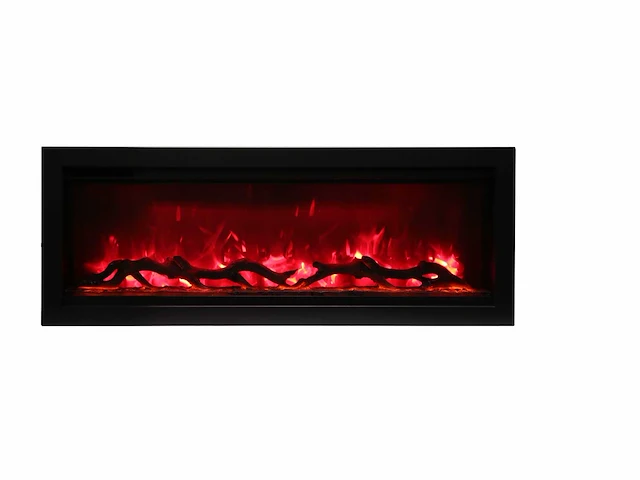 Amantii - bi-30 - xtraslim - 74cm - kader staal - insert - electric stove - afbeelding 1 van  2