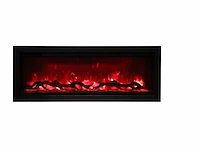 Amantii - bi-30 - xtraslim - 74cm - kader staal - insert - electric stove