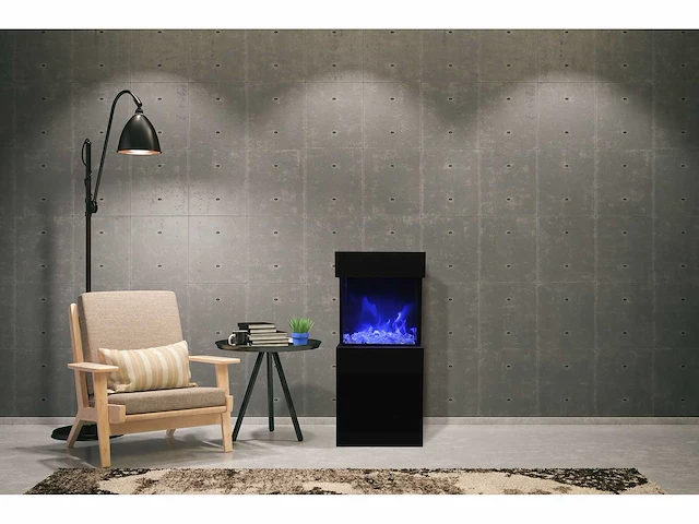 Amantii - cube - wall mount + voet + speaker base - electric stove - afbeelding 3 van  5