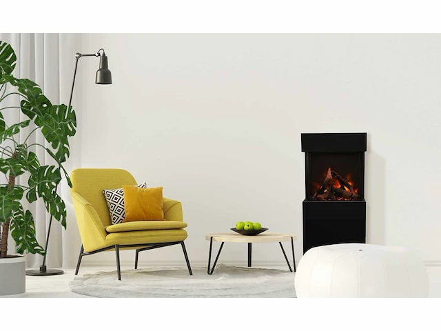 Amantii - cube - wall mount + voet + speaker base - electric stove - afbeelding 4 van  5