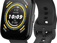 Amazfit bip 5 - smartwatch - 38 mm - soft black - afbeelding 3 van  5