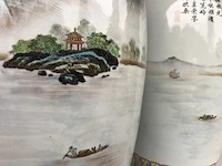 Amazing pair of jingdezhen chinese vases - afbeelding 8 van  36