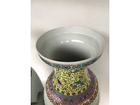 Amazing pair of jingdezhen chinese vases - afbeelding 10 van  36