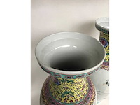 Amazing pair of jingdezhen chinese vases - afbeelding 11 van  36