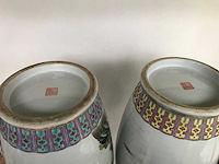 Amazing pair of jingdezhen chinese vases - afbeelding 16 van  36