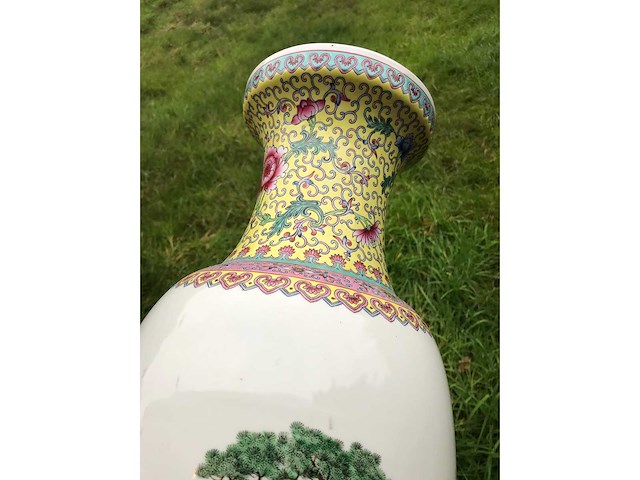 Amazing pair of jingdezhen chinese vases - afbeelding 19 van  36