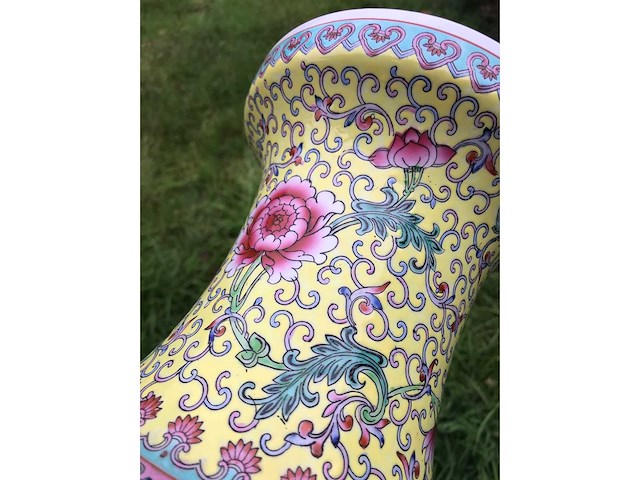 Amazing pair of jingdezhen chinese vases - afbeelding 20 van  36