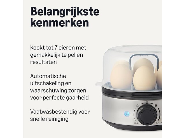 Amazon basics elektrische eierkoker - afbeelding 4 van  4