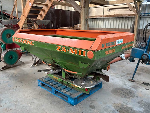 Amazone gemonteerde centrifugale meststofverspreider - za-m ii 1000 - afbeelding 1 van  12